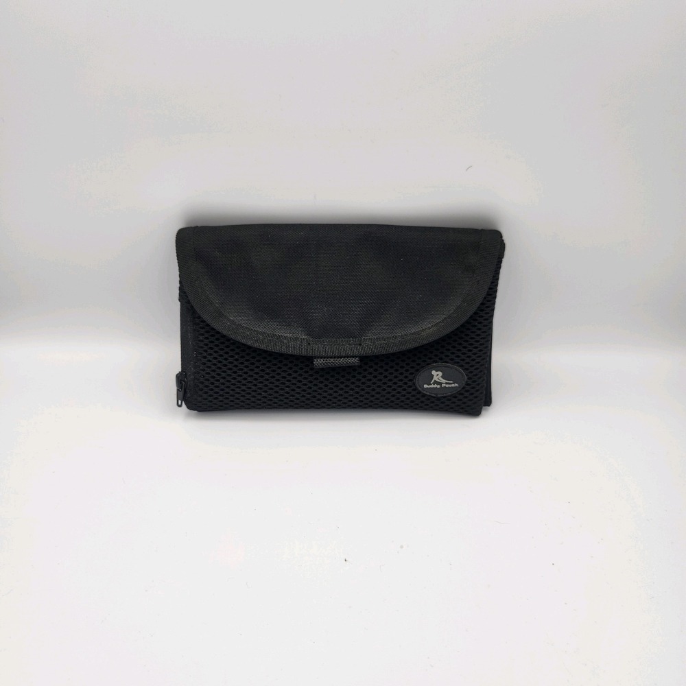 Running Buddy XL Pouch - Attachable, Water-Resistant, Magnetic Black